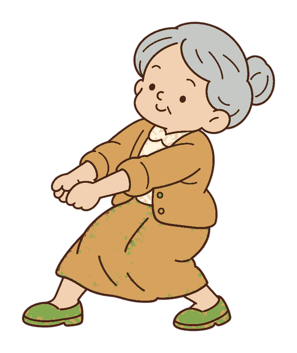 かぶを引くおばあさん