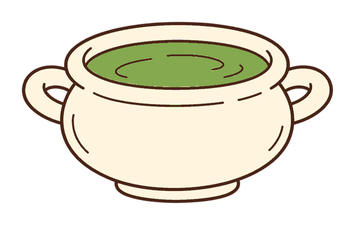 緑のスープ